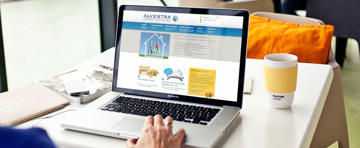 Alvestra GmbH Website