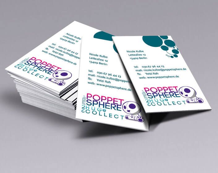 Poppet Sphere Businesscard